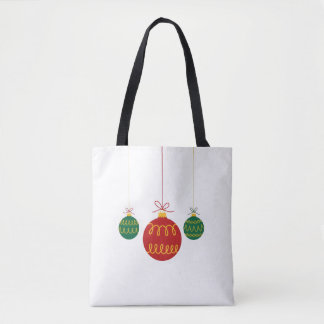 Modern Hanging Christmas Ornaments Tote トートバッグ