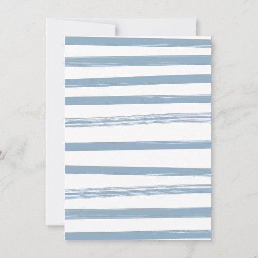 Modern Hanukkah Party watercolor 招待状 (裏面)