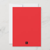 Modern Happy Birthday Card – Minimal Design 招待状 (裏面)