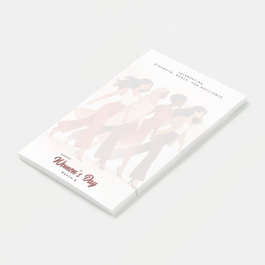 Modern Happy Women's Day Celebration March 8  ポストイット (アングル)