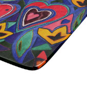 Modern hearts カッティングボード (角)