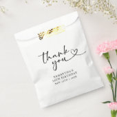 Modern Hello 30th Birthday Thank you フェイバーバッグ (封をした状態)