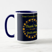 Modern Heritage Thank You For Dedication マグカップ (左)