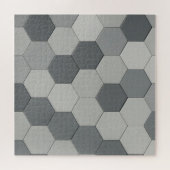 Modern Hexagon Tile Geometric Pattern ジグソーパズル (横)