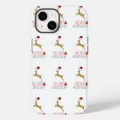 Modern Holiday Case-Mate iPhone 14 Case Christmas iPhoneケース (裏面)