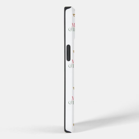 Modern Holiday Case-Mate iPhone 14 Case Christmas iPhoneケース (裏面 / 右)