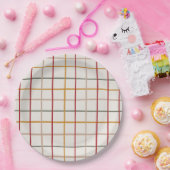 Modern Holiday Cheer  ペーパープレート (パーティー)