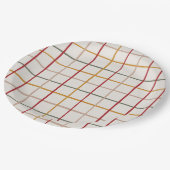 Modern Holiday Cheer  ペーパープレート (アングル)