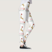 Modern Holiday Leggings Christmas レギンス (右)