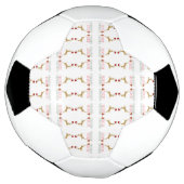 Modern Holiday Soccer Ball Christmas サッカーボール (回転)