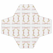 Modern Holiday Soccer Ball Christmas サッカーボール (フラット)