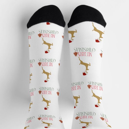 Modern Holiday  Socks Christmas ソックス (上部)