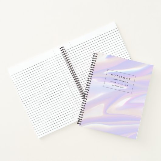 Modern Holographic Notebook ノートブック (内部)
