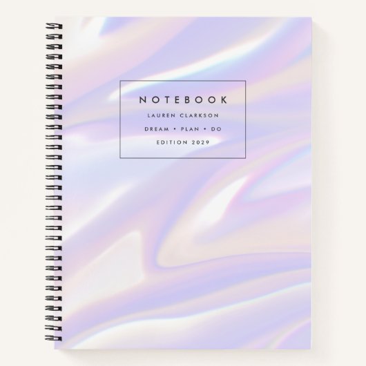 Modern Holographic Notebook ノートブック (正面)