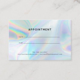 Modern Holographic Professional Stylist 名刺