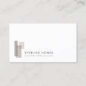Modern Home Builder Minimalist 名刺 (正面)