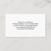 Modern Home Logo | Property Repair 名刺 (裏面)