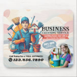 Modern House Cleaning Maid Service Housekeeping マウスパッド<br><div class="desc">Modern House Cleaning Maid Service Housekeeping</div>