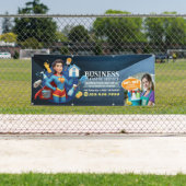 Modern House Cleaning Maid Service Housekeeping 横断幕 (インサイチュ)