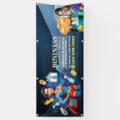 Modern House Cleaning Maid Service Housekeeping 横断幕 (縦)