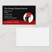 Modern House Painter Unique 名刺 (正面/裏面)