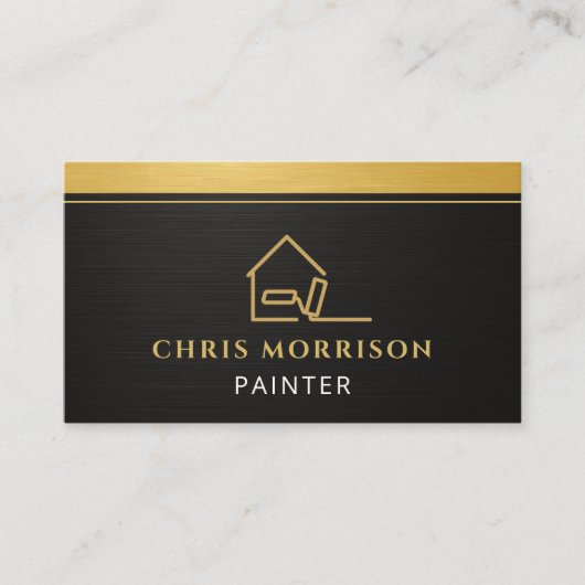 Modern House Painting Painter  名刺 (正面)