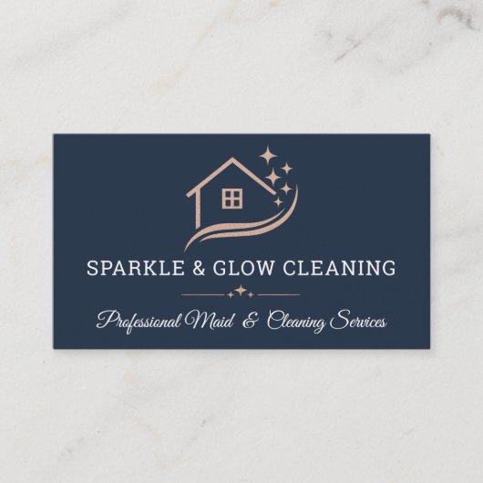 Modern Housekeeping and Cleaning Services 名刺 (正面)