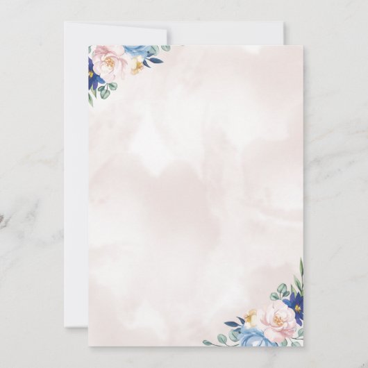 Modern Housewarming Party Invitation 招待状 (裏面)