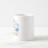 Modern HR Master of Multitasking Mug Design コーヒーマグカップ (中央)