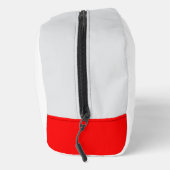 Modern I Do Crew Bold Red Bridesmaid ドップキット (右)