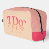 Modern I Do Crew Sunset Gradient Bridesmaid ドップキット (右コーナー)
