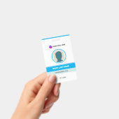 Modern ID Card Identification Badge バッジ (手持ち)