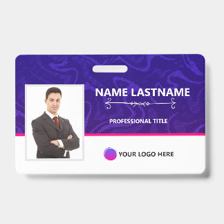 Modern Identification card バッジ