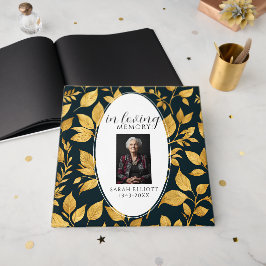 Modern In Loving Memory Foam Board with Photo ゲストブック