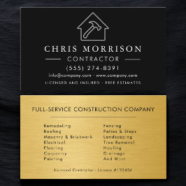 Modern Industrial Construction Company 名刺