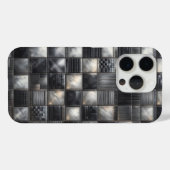 Modern Industrial Metal Mosaic Phone Case - Mixed  Case-Mate iPhoneケース (裏面 (横))