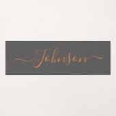 Modern Inspirational Yoga Mat Motivational Designs ヨガマット (裏面(横))