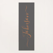 Modern Inspirational Yoga Mat Motivational Designs ヨガマット (裏面)