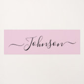 Modern Inspirational Yoga Mat Motivational Designs ヨガマット (裏面(横))