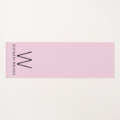 Modern Inspirational Yoga Mat Motivational Designs ヨガマット (正面(横))