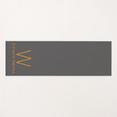 Modern Inspirational Yoga Mat Motivational Designs ヨガマット (正面(横))