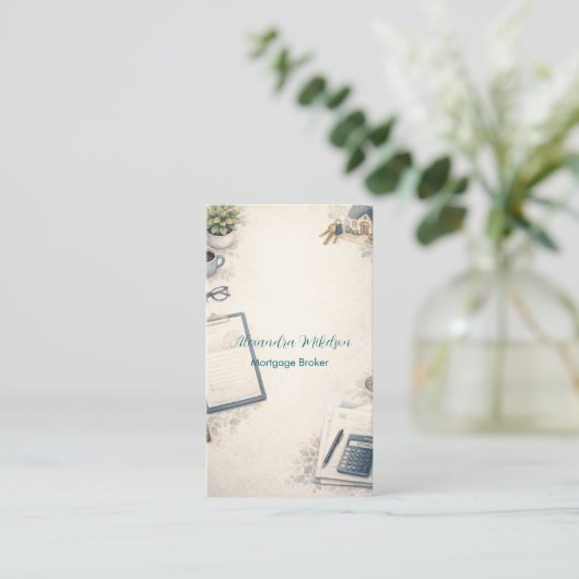 Modern Insurance Advisor Professional 名刺 (スタンド正面)