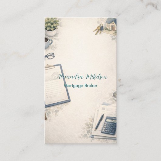 Modern Insurance Advisor Professional 名刺 (正面)