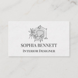 Modern Interior Design Business Card 名刺