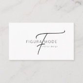 Modern Interior Designer Business Card 名刺 (正面)