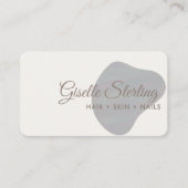 Modern Iridescent Pearl 名刺 (正面)