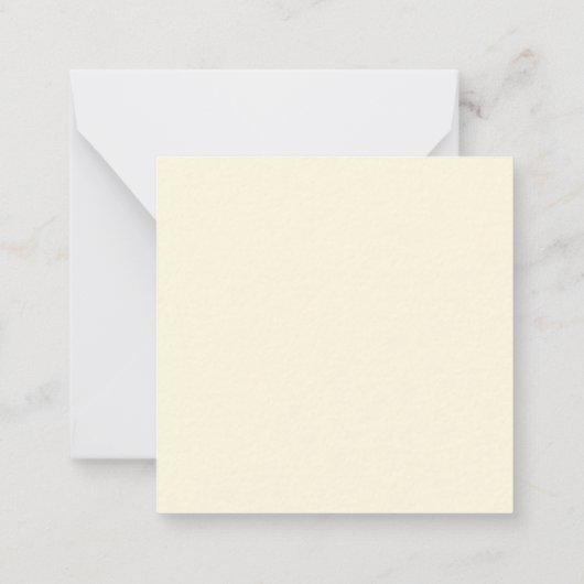 Modern Ivory QR Code Wedding Online RSVP ノートカード (裏面)