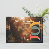 Modern Joy Holiday Photo Card シーズンカード (スタンド正面)