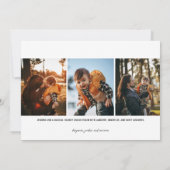 Modern Joy Holiday Photo Card シーズンカード (裏面)