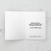 Modern Joy in Jesus Christian Christmas シーズンカード (内部)